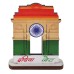 Voila Indian Flag with India Gate for Table & Car Dashboard